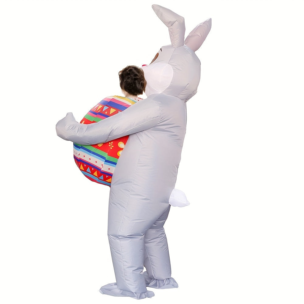 Inflatable Bunny Costume for Easter and Halloween Parties-4