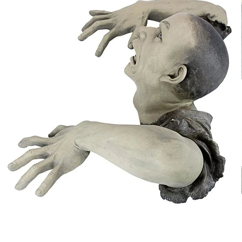 Zombie Horror Garden Sculpture Halloween Party Decor-3