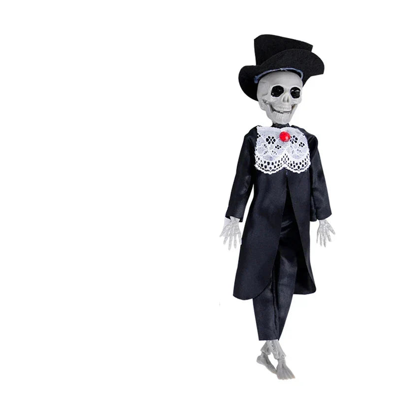 Halloween Groom Skeleton Ornaments-1