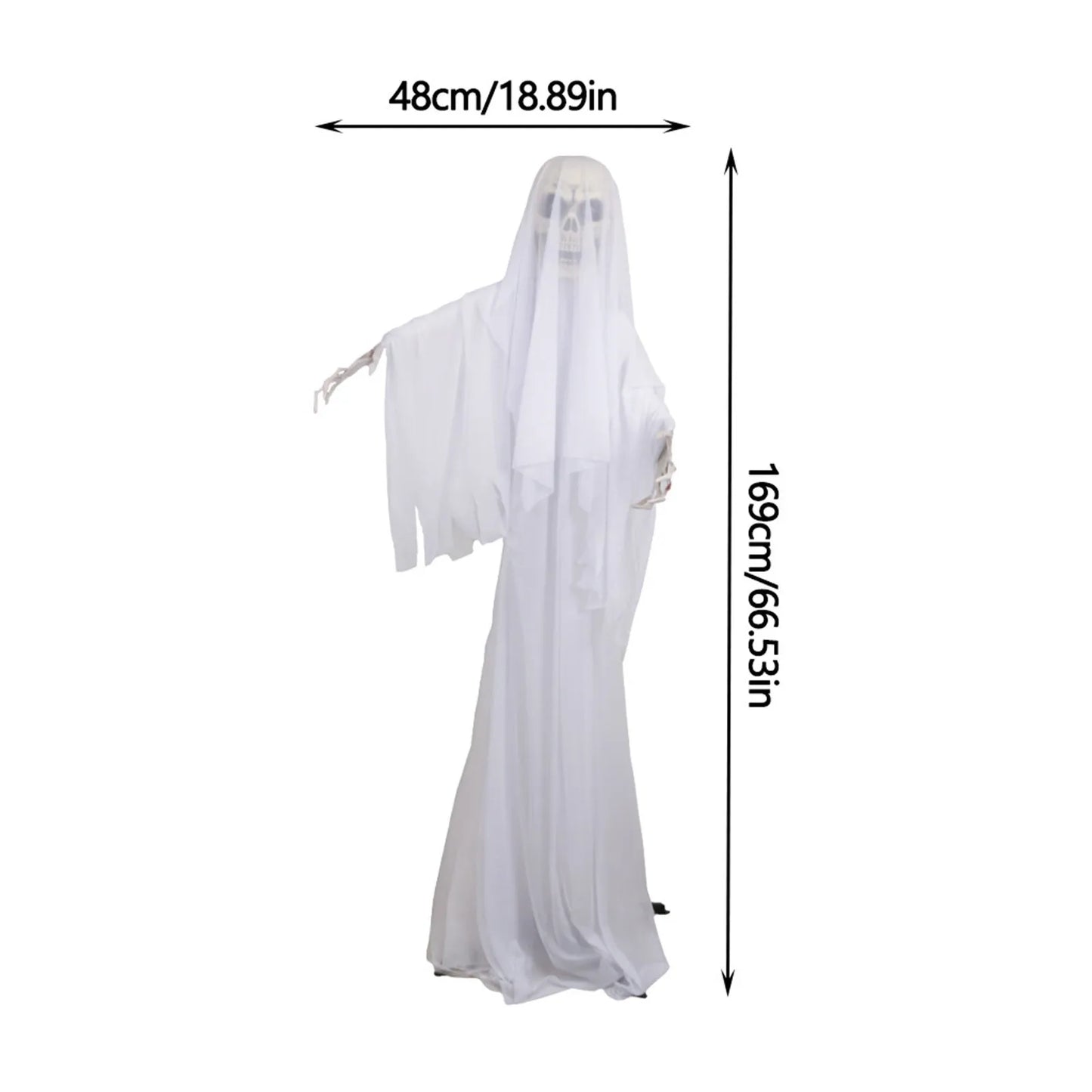 Halloween Animated Hanging Ghost-4