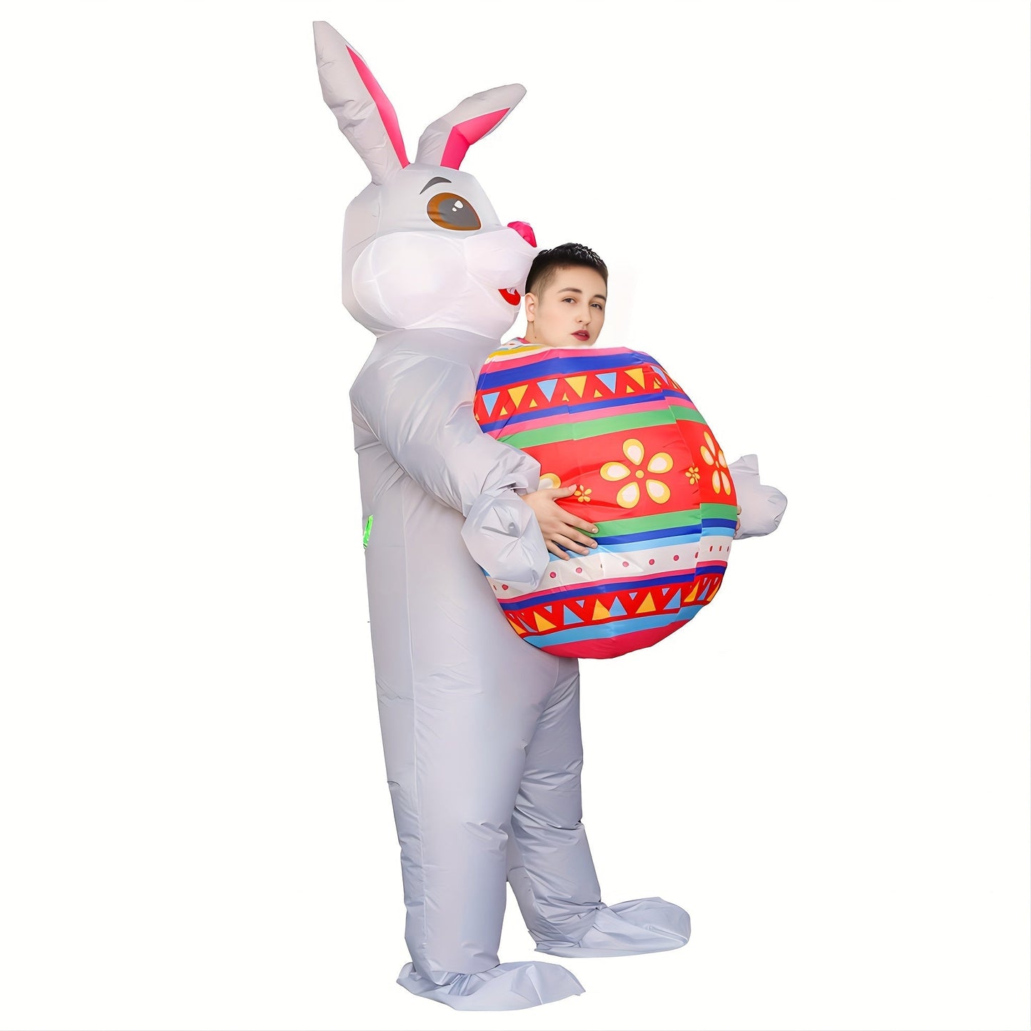 Inflatable Bunny Costume for Easter and Halloween Parties-2