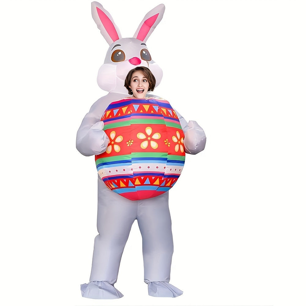 Inflatable Bunny Costume for Easter and Halloween Parties-3