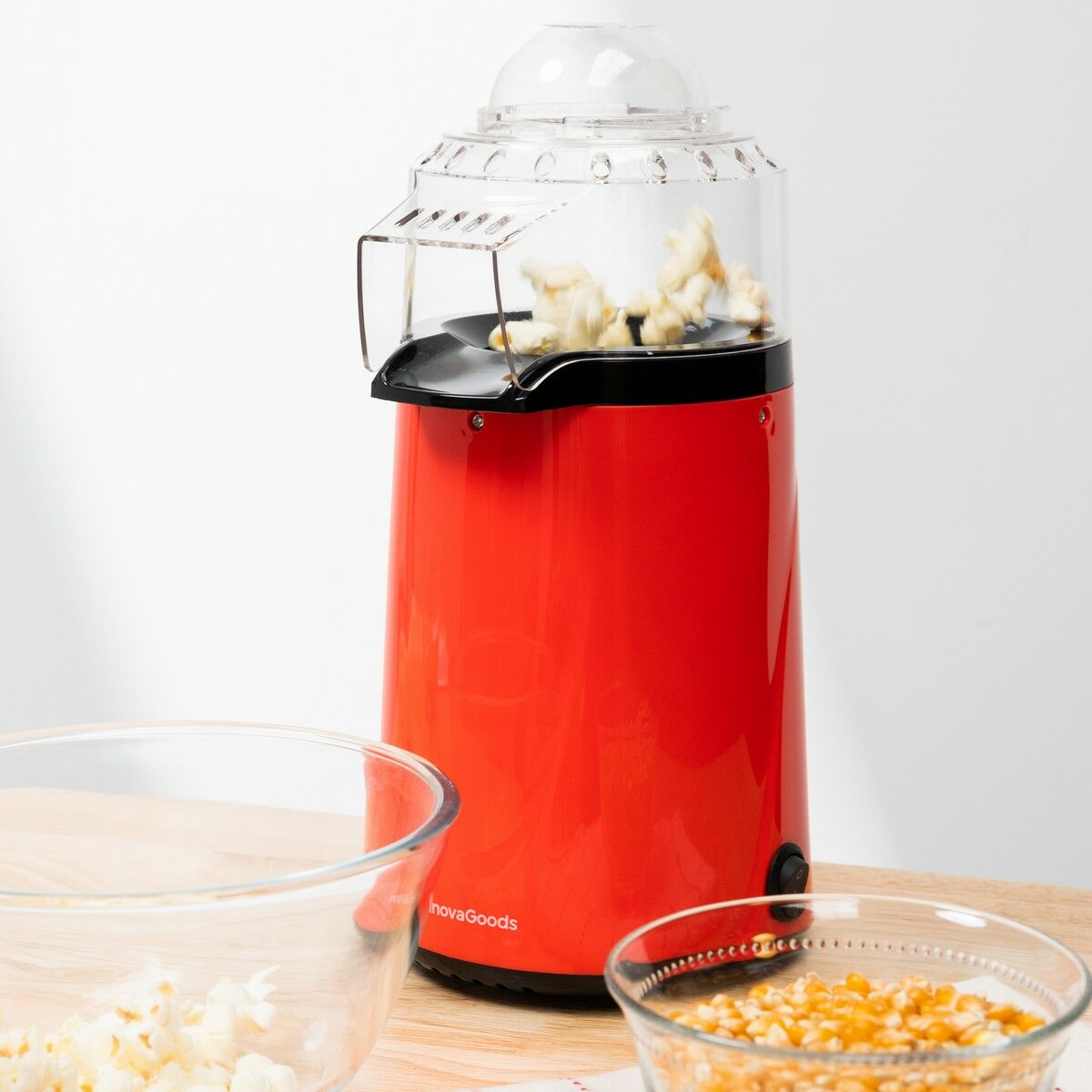 Hot Air Popcorn Maker Popmar InnovaGoods-0