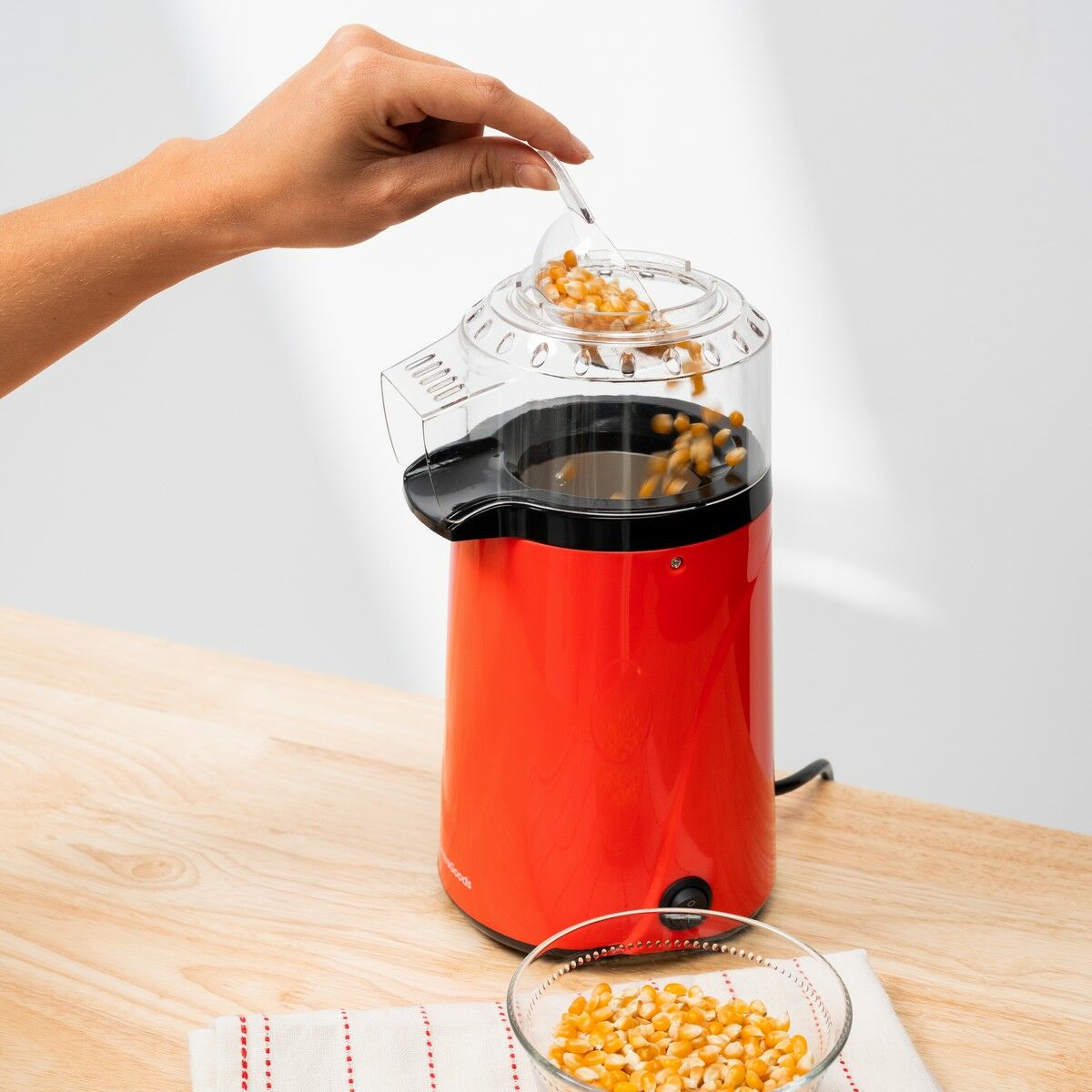 Hot Air Popcorn Maker Popmar InnovaGoods-9