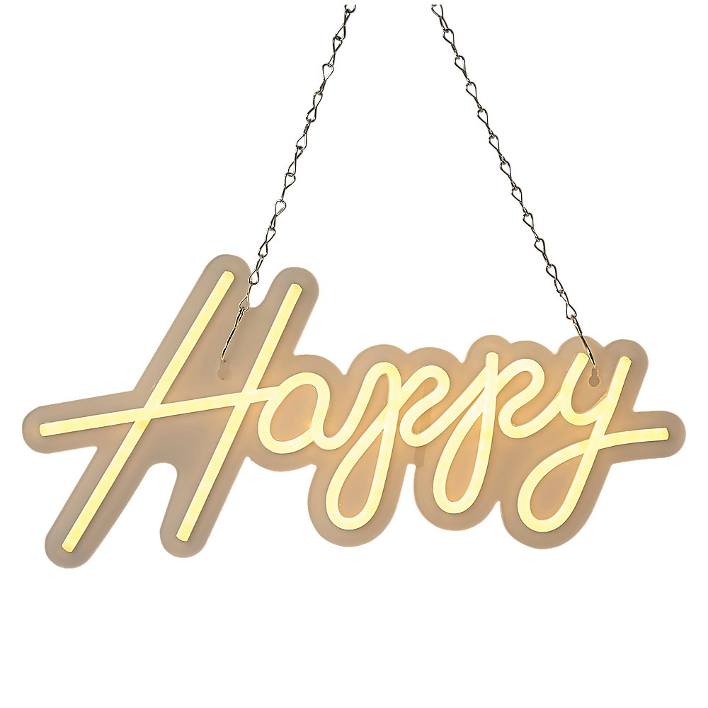 NNEDSZ Happy Birthday Neon Sign Hanging Glowing Party Decoration-3
