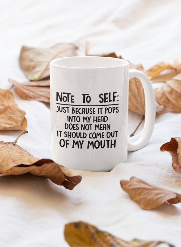 Note To Self Mug-0